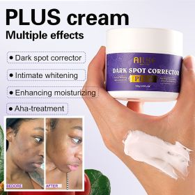 AILKE Double Glutathione Brighten Cosmetics Skin Care, Remove Blemish, Even Toning, Non-greasy, Fast-absorbing, for Women Men (Color: Face Cream)