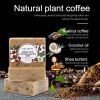 KYLIEFIT Arabica Coffee Exfoliating Soap Bar, Deep Cleaning, Moisturizing, Smooth, With Goat's Milk, Coconut Oil, Shea Butter