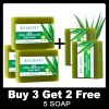 Aloe Brightening Soap Bar, Reduce Dark Spots, Sun Spots, Acne, Oil Control, Clean Stains, Exfoliation, For Face and Body