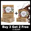 KYLIEFIT Arabica Coffee Exfoliating Soap Bar, Deep Cleaning, Moisturizing, Smooth, With Goat's Milk, Coconut Oil, Shea Butter